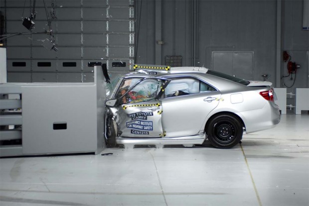 2013-Toyota-Camry-Small-Offset-Crash-Test