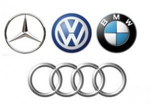 Mercedes-Audi-BMW-VW-emblems
