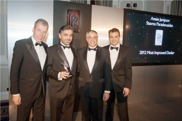 Rolls-Royce Awards Global Most Improved Dealer Award