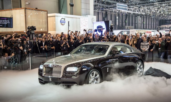 Rolls Royce Wraith Debuts at Geneva